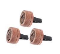 Gatuida 3piezas Difusor De Esencial Para Coche Clip De Ventilación Práctico y Portátil De Aromatizador De Auto Diseño De Línea Degradada Fabricado Inoxidable Fácil Instalación y Uso