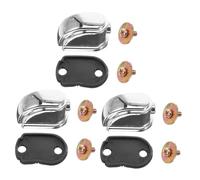 Gatuida 3piezas Orejeta Para Caja Accesorios De Percusión Repuesto Para Caja De Ritmo Garra De Orejeta De Batería Metal Duradero Instrumento Musical