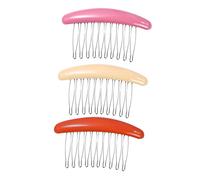 Gatuida 3piezas Peine Antideslizante Cabello Peine Pinza Lateral Cabello Accesorios Para Peinados Fieltro