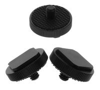 Gatuida 3piezas Soporte de Cámara de Tornillo Trípode Adaptador de Tornillo Metálico para Cámara DSLR Equipo de Accesorios para Plataforma de Flash Uso Estudio Fotográfico