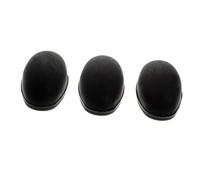 Gatuida 3piezas Teclado Lateral Del Saxofón Fundas Protectoras De Goma Negra Almohadillas Protectoras Para Teclas Laterales Almohadillas Profesionales Para Saxofón