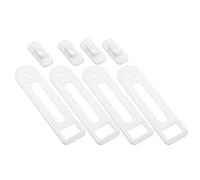 Gatuida 4 cerraduras de seguridad para bebés, cerraduras de seguridad para niños, pestillo deslizante para armarios de cocina, refrigeradores, cajones y nevera.