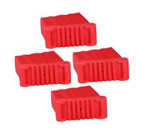 Gatuida 4 Fundas Antideslizantes para Patas de Escalera Plegable Protector de Goma Interior 71 X 28 CM Juego de 4 Piezas Estabilizadores para Superficies Delicadas en Interiores y