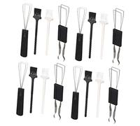Gatuida 4 Juegos Herramientas De Teclado Limpiador De Teclado con Extractor De Teclas Cepillo De Limpieza Desmontable Interruptor Extractor El Plastico Oficina Anti Estático