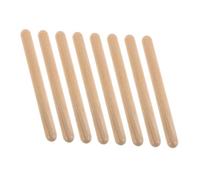 Gatuida 4 Pares Palos de Madera para Percusión Infantil de Claves Rítmicas Seguras y Duraderas para Educación Temprana y Actividades Musicales Aula