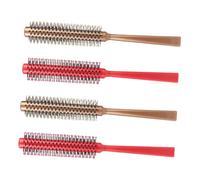 Gatuida 4 Peines de Peinado y Cepillos de Pelo Redondos de ABS, Resistentes al Desgaste, Prácticos Cabello, Ideales para Hombres y Madres en Uso Diario