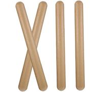 Gatuida 4 Piezas Bateo de Madera de Claves Clásicas de Madera Instrumentos de Percusión Años Baquetas para Preescolares Juguetes Musicales