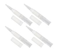 Gatuida 4 piezas Bolígrafos Giratorios Vacíos para Maquillaje Herramienta Cosmética para Esmalte Endurecedor Uñas y Aceite Aplicador con Pincel para Manicura y Nutrición Cutículas