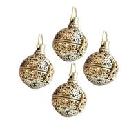 Gatuida 4 piezas Colgantes Decorativos Abiertos para Aromaterapia de Pendientes de Reutilizables para Mujer Difusores de Fragancia DIY Regalos para Navidad y San Valentín