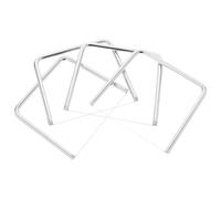 Gatuida 4 Piezas Cortador de Queso de Alambre Acero Inoxidable 304, Plata | Herramienta Manual de Agarre Fácil, Corte Versátil para Charcutería y Fiambres, Uso en Cocina