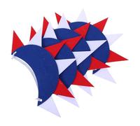 Gatuida 4 Piezas Diadema Estatua Libertad para Fiesta Patriótica del 4 de Julio, Ligera y Cómoda, Hecha de Telas No Tejidas para Reuniones y Estilo Diario
