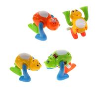 Gatuida 4 Piezas Juguetes de Cuerda para Animales de Resistentes Juguetes Creativos de Volteo para Desarrollo Táctil y Discriminación de Colores Estilos para Divertido