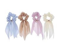 Gatuida 4 Piezas Lazos Pelo Lazos Elásticos Pelo Cinta Moños Festivales y Uso Diario