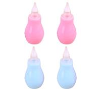 Gatuida 4 Piezas Limpiador Nasal para Bebés Boquilla de Silicona Suave Eliminación de Mucosidad Nasal Alivio de Congestión Respiración Córpora