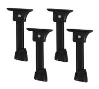 Gatuida 4 Piezas Patas Metálicas Plegables para Muebles Patas Resistentes para Mesas Escritorios y Mesas Auxiliares Soporte Estable y Ahorro de Espacio Altura