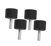 Gatuida 4 Piezas Pies Niveladores Ajustables con Caucho Antideslizante para Muebles Patas Regulables con Amortiguador Compatibles con Sillas Mesas Camas y Armarios de Unidades