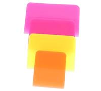 Gatuida 4 Piezas Raspador De Vidrio Para Lavado De Autos Raspador De Película Para Ventana Escurridor De Tinte Para Ventanas Raspador De Envoltura De Vinilo Tpu Pequeña Pintura Del Coche