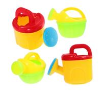 Gatuida 4 Piezas Regaderas de Plástico para Juguetes de Riego Seguros y Fáciles de Agarrar para Interiores para Actividades de Jardín y Baño Infantil Colores Surtidos Color Aleatorio