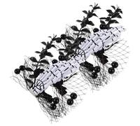 Gatuida 4 Piezas Sombreros de Halloween Pinzas Pelo con Forma de Calavera Horquillas de Esqueleto Aterrador Tocados de Zombi para Halloween Pasadores Punk de Zombi Accesorios