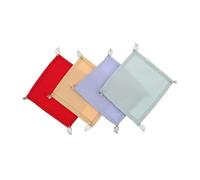 Gatuida 4 Piezas Tapas para Copas de Vino con Peso Cubiertas Transpirables Reutilizables para Picnic y Cenas de Bebidas Polvo de Tela Lavable