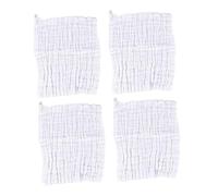 Gatuida 4 piezas Toallas de Algodón para Bebés Recién Nacidos Paño de Muselina de Suaves Absorbentes Secado Rápido Pack de Unidades para Higiene Infantil