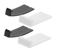 Gatuida 4 Puntas de Plástico para Vara de Violín, Accesorios para Viola, Fáciles de Instalar Alta Sensibilidad para Violinistas Profesionales