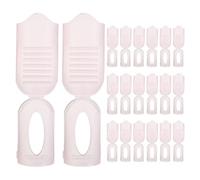 Gatuida 40 clips de plástico ajustables y reutilizables para tapas de uñas