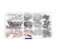 Gatuida 40 piezas Broches Magnéticos para Ropa y Bolsos Cierres de Botón con para Manualidades Accesorios de Costura para Carteras y Prendas