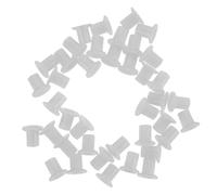 Gatuida 40 Piezas Tapones Laterales de Plástico para Patines Línea Espaciadores de Eje Compatibles con Rodamientos de Pequeño Accesorios Duraderos y para Reemplazo