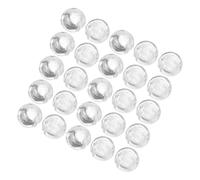 Gatuida 40 Piezas Tope Transparente para Cadena de Cuentas Persianas Verticales Accesorio Fijador Seguro para Cortinas Diseño y Ligero