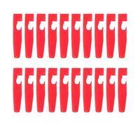 Gatuida 40 Unidades Almohadilla de Plástico para Prensatelas de Overlock Resistente al Desgaste para Máquina de Coser Doméstica Protección para Prensatelas Compatible con Múltiples Tejidos