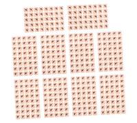 Gatuida 400 Piezas Parches de Acupresión Desechables para Oídos Pegatinas de Masaje para de Estrés y Hogar Con Posicionamiento y Amigables