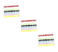 Gatuida 45piezas Ganchos De Extensión Para De Silicona Accesorios Ajustables Para Compatible Material Duradero y Flexible Aleatorios