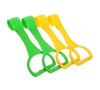 Gatuida 4piezas Anillo de Tiro Anilla para Cuna Anilla para Aprender Estar de Ayuda Caminar para Recién Nacidos Uso Cuna de Portátiles Material de Seguro para Interior