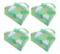 Gatuida 4piezas Bolsas De Pascua Diseño De Conejo y Zanahoria Para Dulces y Snacks Decoración Festiva y Originales