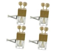 Gatuida 4piezas Botella De Aceite Esencial Aromático Difusor De Aroma Para Coche Botella De Aroma Para Inodoro