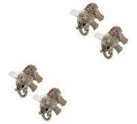 Gatuida 4piezas Clip De Para Automóvil Forma De Elefante Difusor De Aire Para Ventilación Decoración De Interiores Accesorio Duradero y Elegante Para Coche