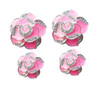 Gatuida 4piezas Clip Para Perfume De Coche Flor Estética De Clips Bonitos Rejilla De Ventilación Del Coche Accesorio Difusor De Abrazadera Interior