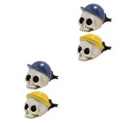 Gatuida 4piezas Clips De Ventilación Calavera Para Automóvil Decoración De Halloween y Difusor De Para Salida De Aire Accesorios De Decoración Espeluznante Para Coche