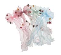 Gatuida 4piezas Pinza Pelo Estilo Princesa Lazos Cabello de Niñas Horquillas de Princesa Accesorios Cabello para Fiestas de Niñas