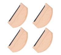 Gatuida 4piezas Quitapelusas para Suéteres y Cachemira Quitapelusas Manual Portátil para Ropa de Lana Quita Bolitas de Prendas de Punto Peine de Madera para Tejidos