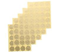 Gatuida 5 hojas Pegatinas Autoadhesivas Decorativas de para Bodas de Etiquetas de con Diseño Chic para Invitaciones y Sin al Retirar para Eventos y Manualidades