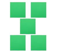 Gatuida 5 paños de pulido verdes multiusos para instrumentos musicales, 30 x 30 cm, de microfibra suave, para guitarras, pianos, violines, violonchelos y saxofones.