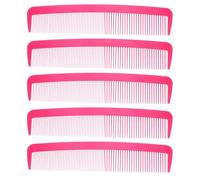 Gatuida 5 peines anchos de gigante y divertidos, accesorios para disfraz, peine de plástico rosa de gran tamaño, accesorios de broma para fiestas, herramienta decorativa para escenario de cosplay.
