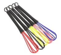 Gatuida 5 piezas Batidor Manual de Plástico para Peluquería de Agitadores de Color Aleatorio para Tinte Huevos y Herramienta de Gancho de Limpieza Color Aleatorio Color Aleatorio