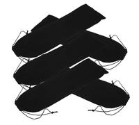 Gatuida 5 piezas Bolsa de Almacenamiento para Plancha y Rizador de Pelo Unidades Bolsa Portátil de Viaje con Cordón Suave de Material Antipelusa Compacto para Uso Hotel y Baño