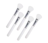 Gatuida 5 piezas Brocha de Silicona para Herramienta de Aplicación de Barro para Cuidado Cepillo Ligero y Portátil para Mujeres y Niñas