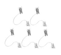 Gatuida 5 piezas Broche de Cigarra con Cadena Colgante Elegante Metálicas Resistentes para Ropa Unisex para Chaquetas y Trajes Accesorio Animal Original para Hombres y Mujeres