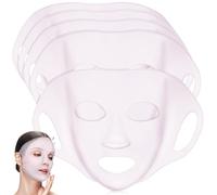 Gatuida 5 piezas Fundas de Silicona para Mascarilla Facial Reutilizables con Ganchos para Orejas Suaves y Elásticas Cubiertas para Cuidado Piel Adecuadas para Uso Familiar y Profesional
