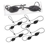 Gatuida 5 Piezas Gafas de Protección Láser Profesional para Luz LED Infrarroja Protección UV para Terapia de Luz Entornos de Trabajo Seguros